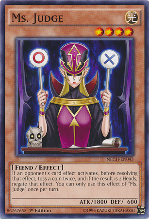 Ms. Judge [NECH-EN043] Common | Anubis Games and Hobby