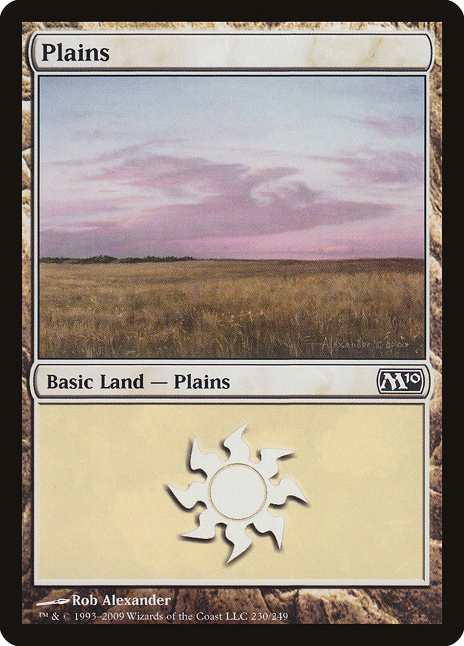 Plains (230) [Magic 2010] | Anubis Games and Hobby