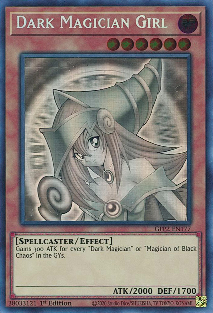 Dark Magician Girl [GFP2-EN177] Ghost Rare | Anubis Games and Hobby