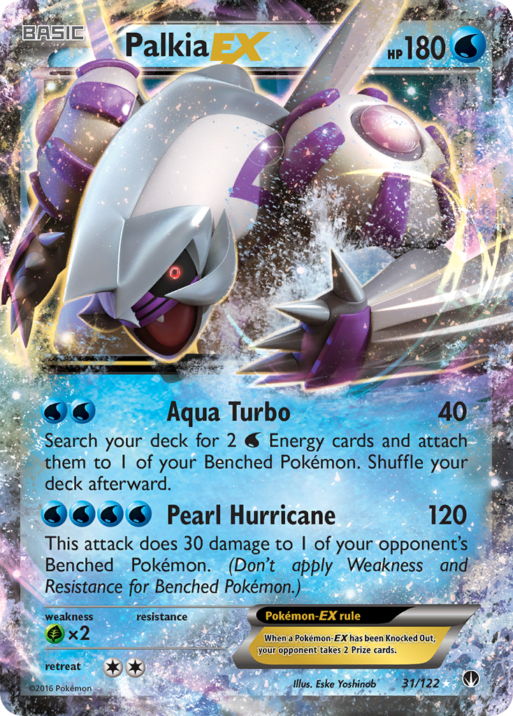 Palkia EX (31/122) [XY: BREAKpoint] | Anubis Games and Hobby