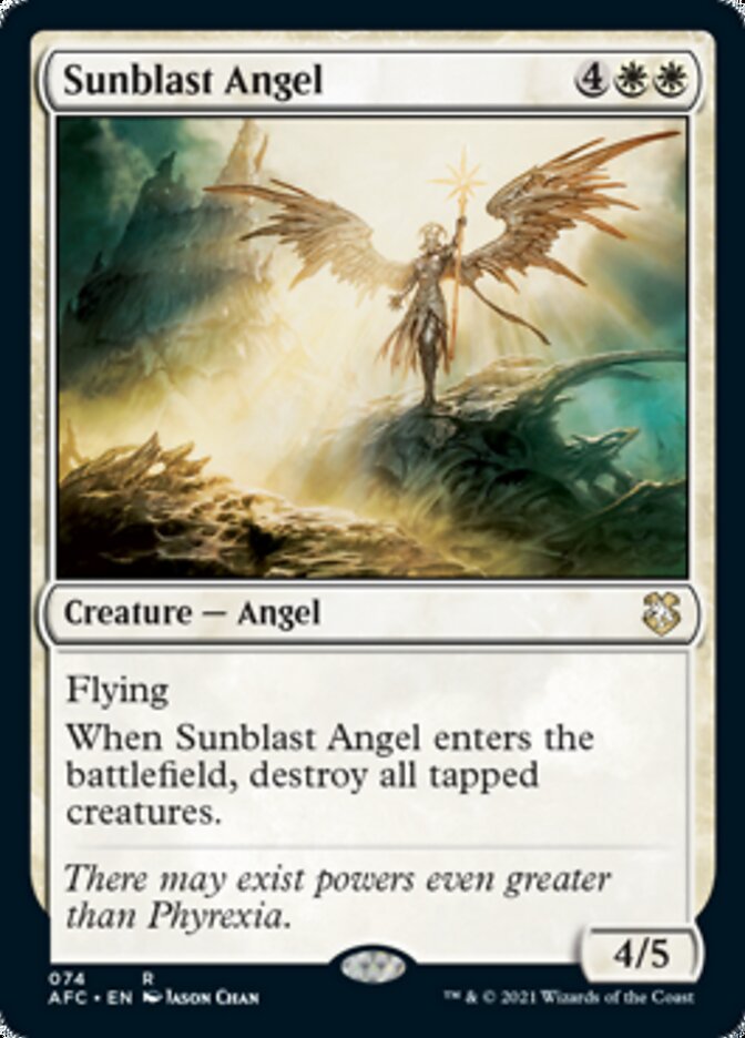 Sunblast Angel [Dungeons & Dragons: Adventures in the Forgotten Realms Commander] | Anubis Games and Hobby