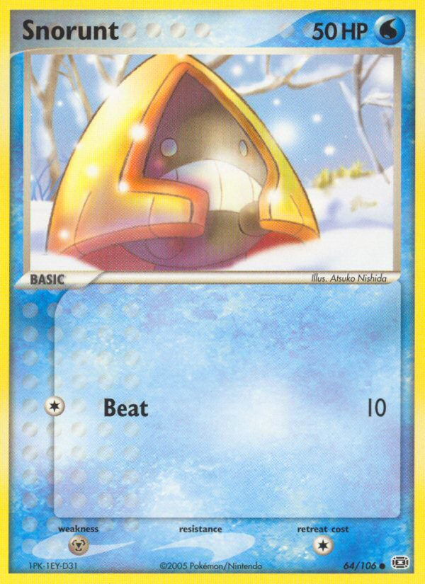 Snorunt (64/106) [EX: Emerald] | Anubis Games and Hobby