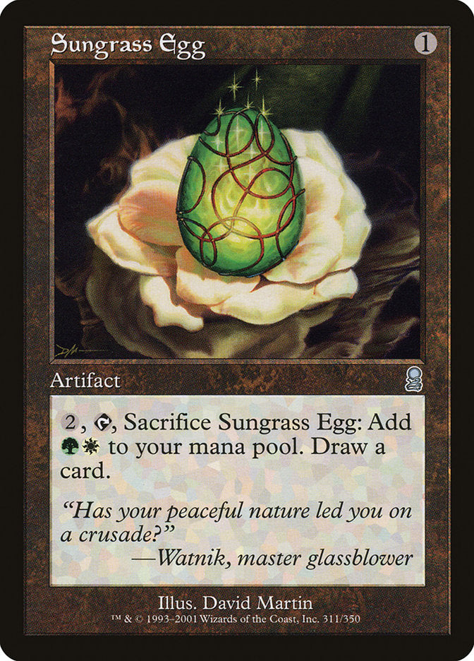 Sungrass Egg [Odyssey] | Anubis Games and Hobby