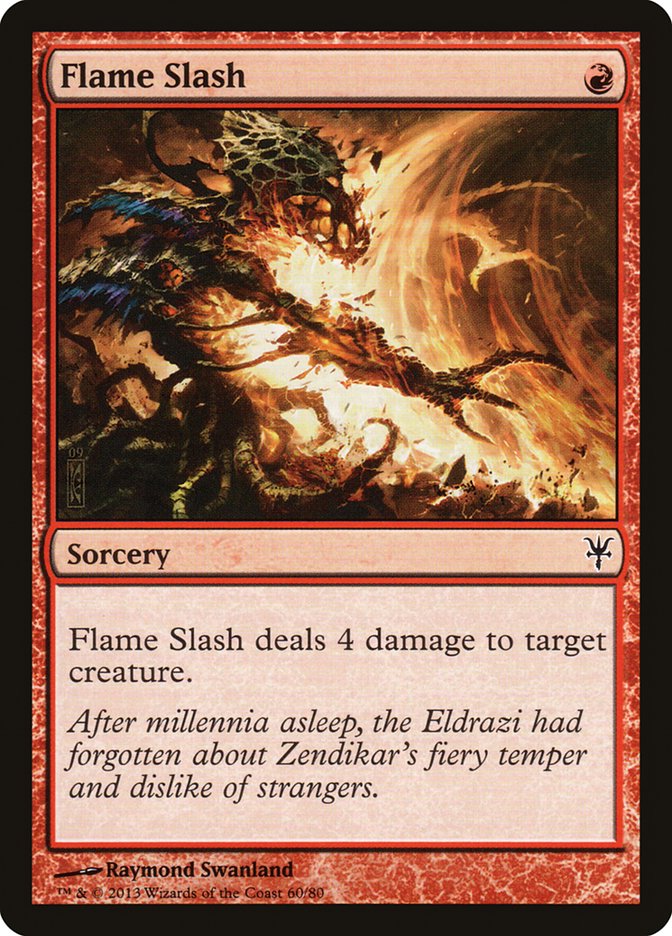 Flame Slash [Duel Decks: Sorin vs. Tibalt] | Anubis Games and Hobby