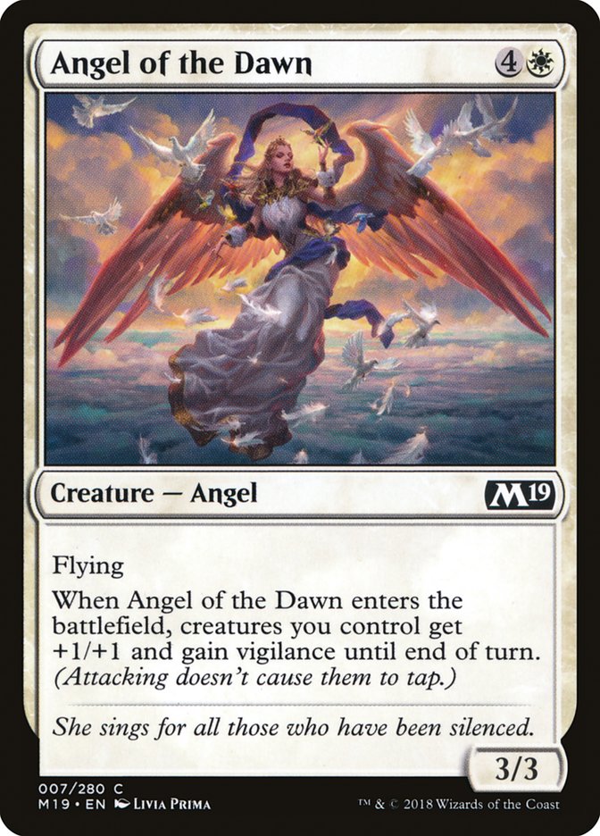 Angel of the Dawn [Core Set 2019] | Anubis Games and Hobby
