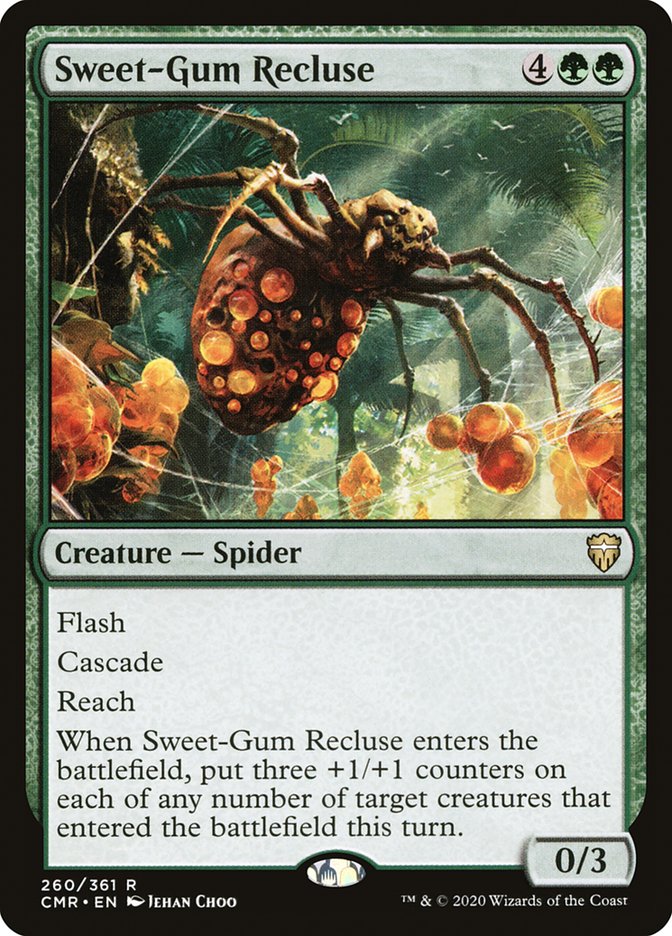 Sweet-Gum Recluse [Commander Legends] | Anubis Games and Hobby