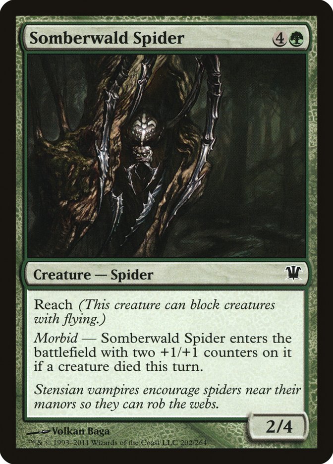 Somberwald Spider [Innistrad] | Anubis Games and Hobby