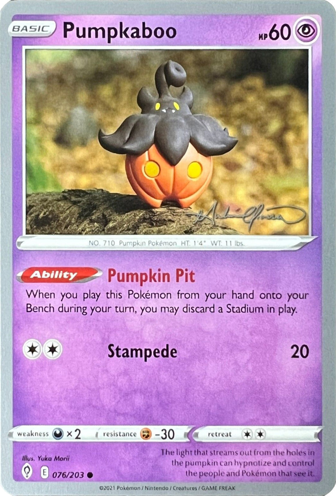 Pumpkaboo (076/203) (The Shape of Mew - Andre Chiasson) [World Championships 2022] | Anubis Games and Hobby