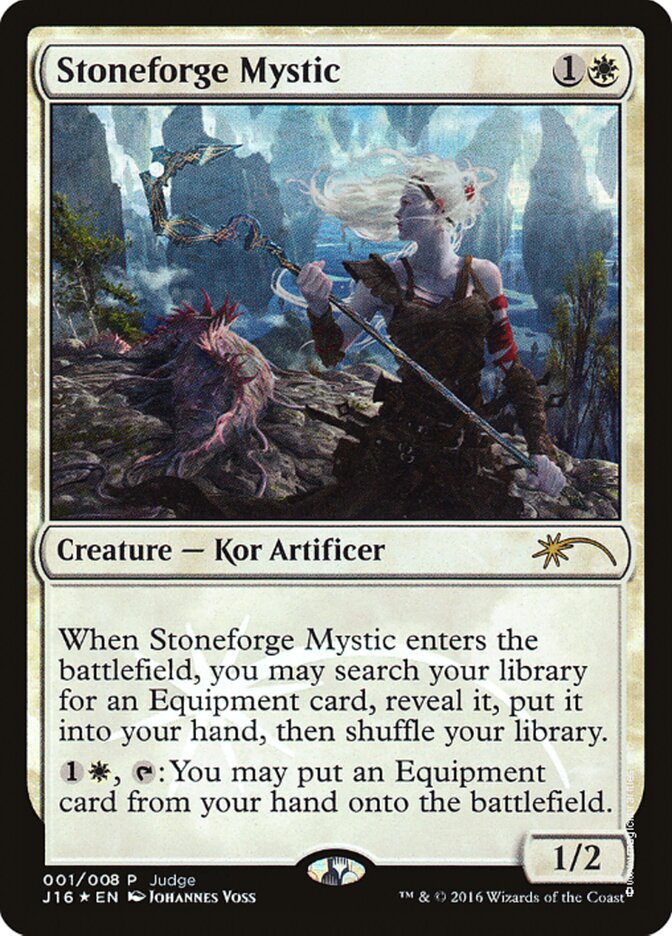 Stoneforge Mystic [Judge Gift Cards 2016] | Anubis Games and Hobby