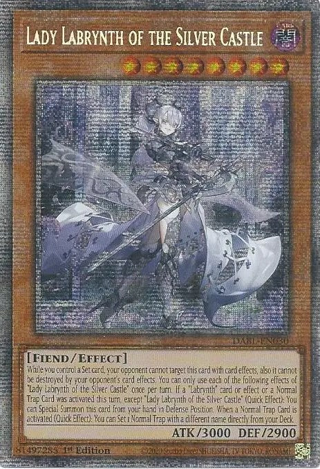 Lady Labrynth of the Silver Castle [DABL-EN030] Starlight Rare | Anubis Games and Hobby