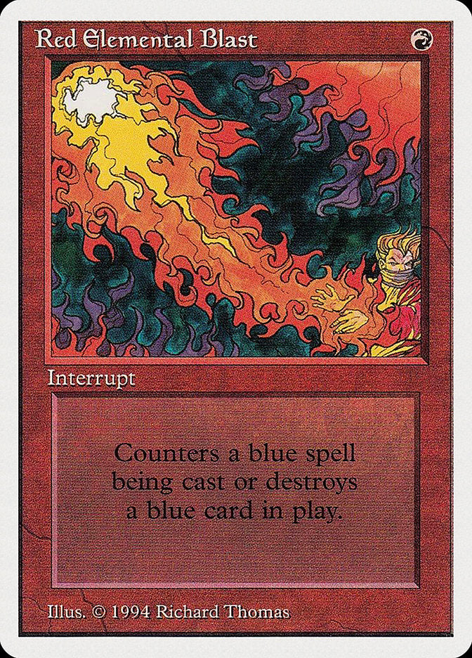 Red Elemental Blast [Summer Magic / Edgar] | Anubis Games and Hobby