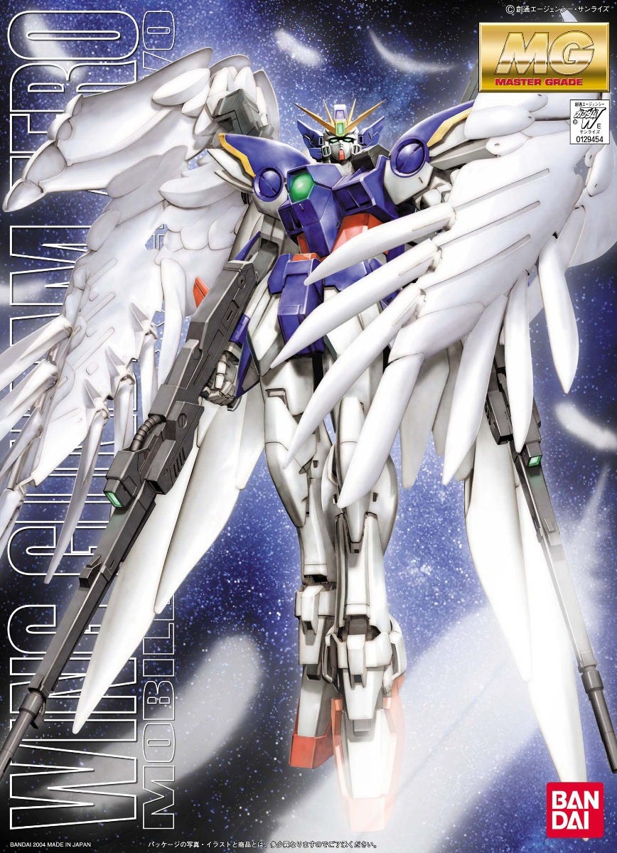 Wing Gundam Zero MG | Anubis Games and Hobby