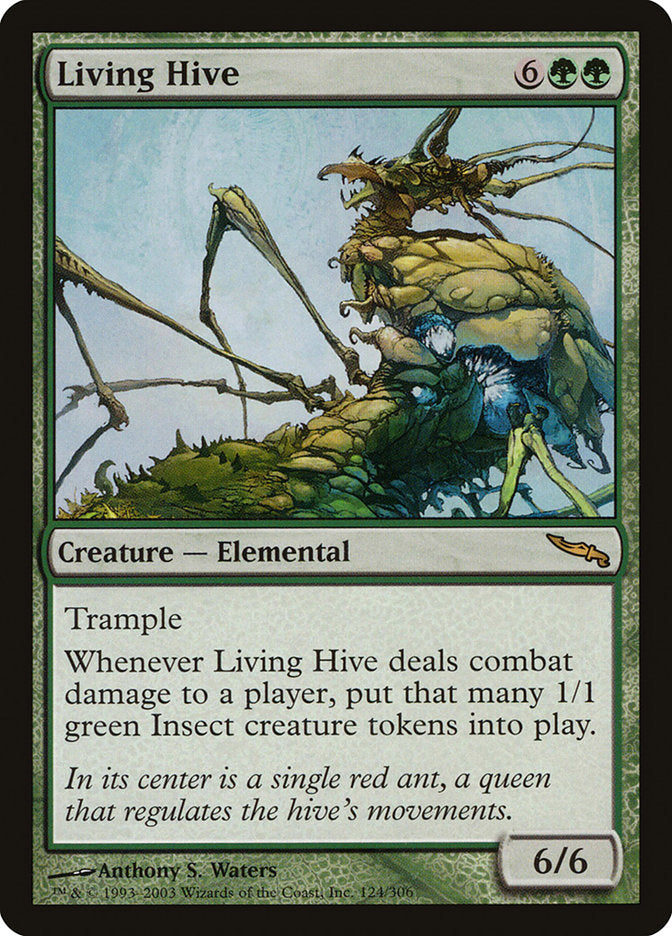 Living Hive [Mirrodin] | Anubis Games and Hobby