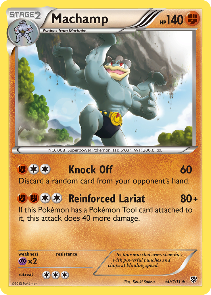 Machamp (50/101) [Black & White: Plasma Blast] | Anubis Games and Hobby