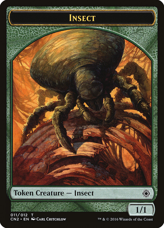 Insect Token [Conspiracy: Take the Crown Tokens] | Anubis Games and Hobby