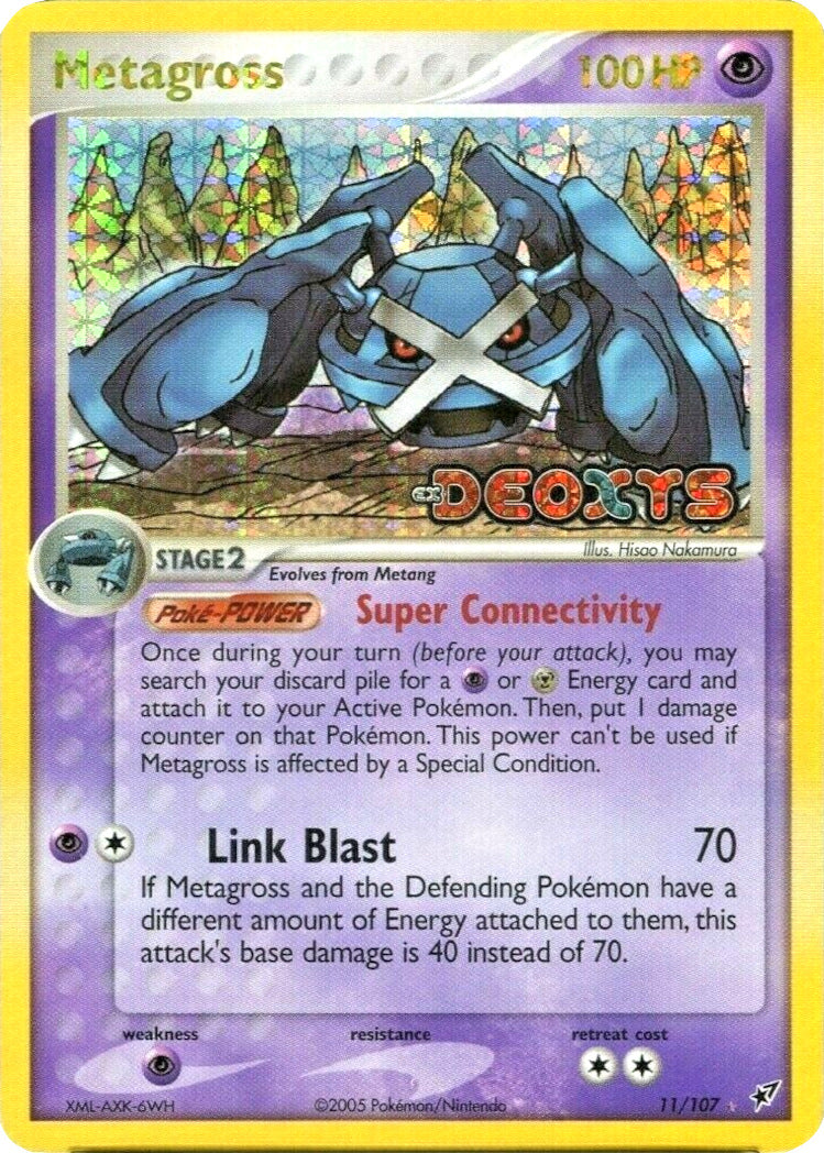 Metagross (11/107) (Stamped) [EX: Deoxys] | Anubis Games and Hobby