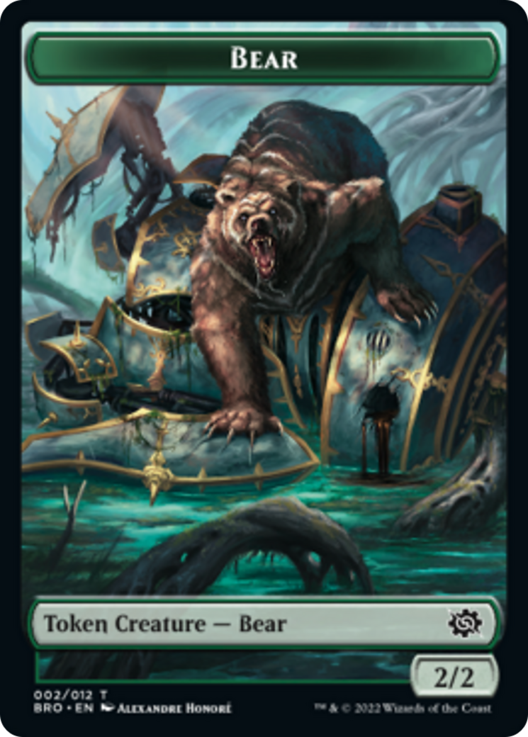 Bear Token [The Brothers' War Tokens] | Anubis Games and Hobby