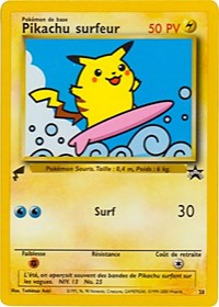 Pikachu (28) (Surfing) [Pikachu World Collection Promos] | Anubis Games and Hobby