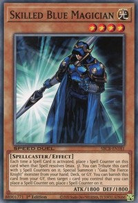 Skilled Blue Magician [SBCB-EN181] Common | Anubis Games and Hobby