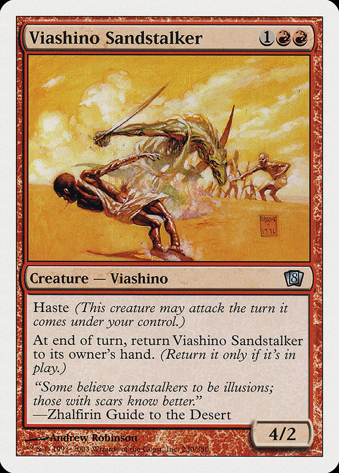 Viashino Sandstalker [Eighth Edition] | Anubis Games and Hobby