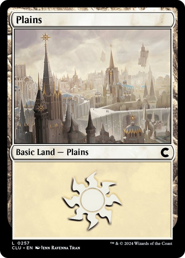 Plains (0257) [Ravnica: Clue Edition] | Anubis Games and Hobby