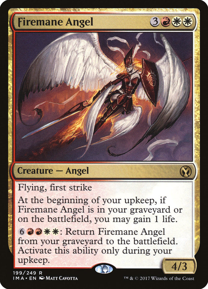 Firemane Angel [Iconic Masters] | Anubis Games and Hobby