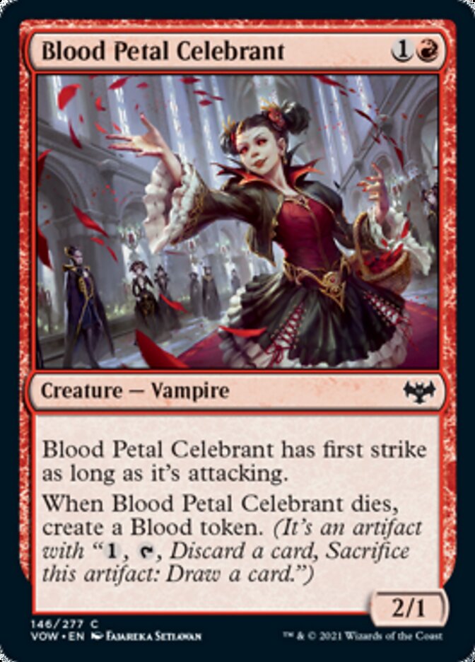 Blood Petal Celebrant [Innistrad: Crimson Vow] | Anubis Games and Hobby