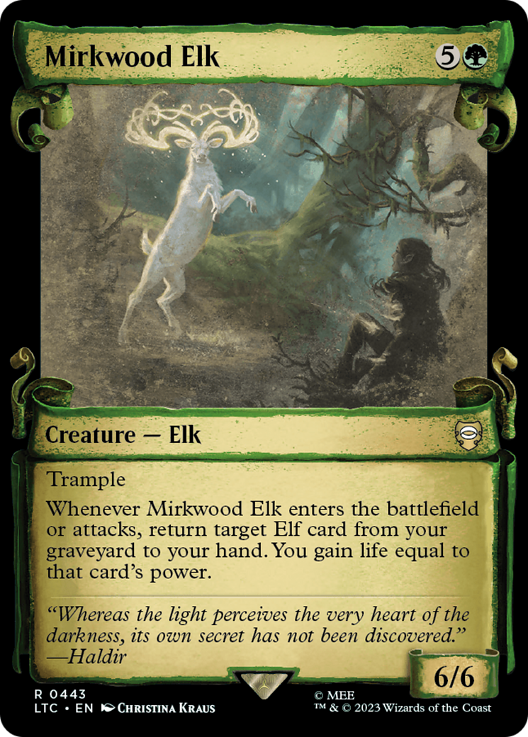 Mirkwood Elk [The Lord of the Rings: Tales of Middle-Earth Commander Showcase Scrolls] | Anubis Games and Hobby