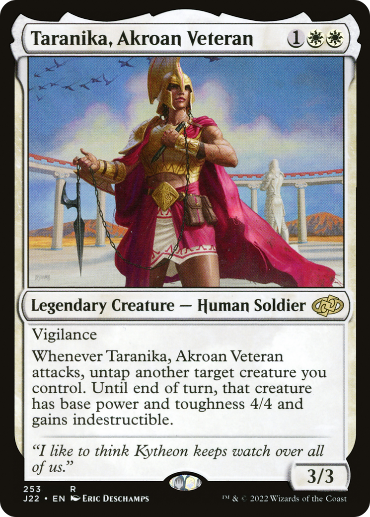 Taranika, Akroan Veteran [Jumpstart 2022] | Anubis Games and Hobby