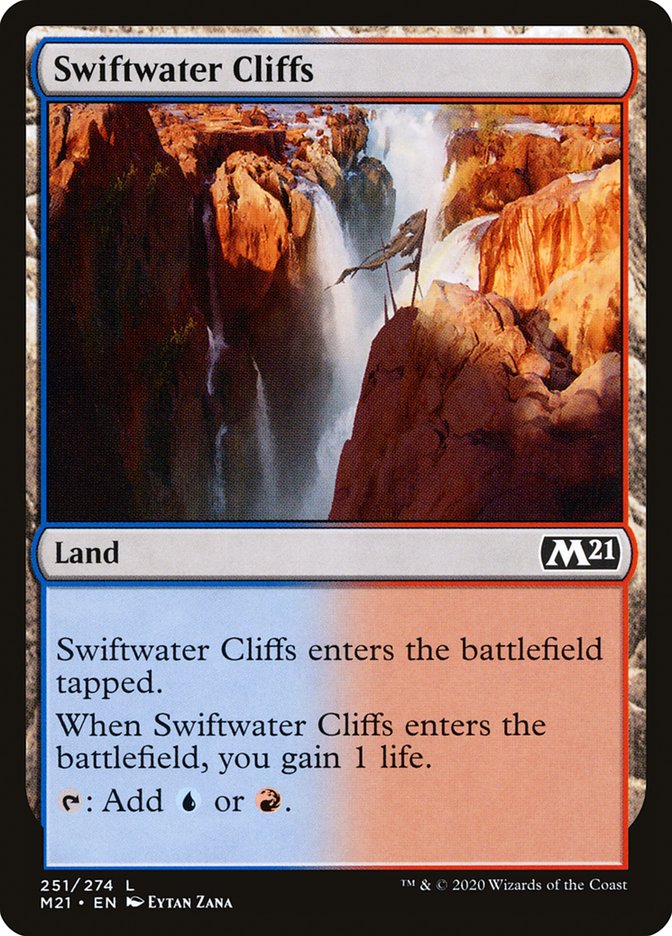 Swiftwater Cliffs [Core Set 2021] | Anubis Games and Hobby