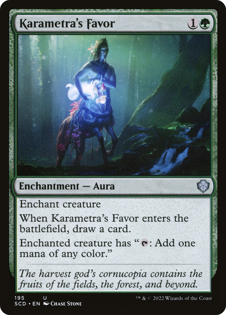 Karametra's Favor [Starter Commander Decks] | Anubis Games and Hobby