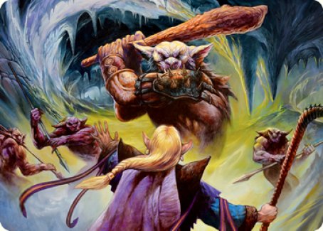 Den of the Bugbear (Dungeon Module) Art Card [Dungeons & Dragons: Adventures in the Forgotten Realms Art Series] | Anubis Games and Hobby