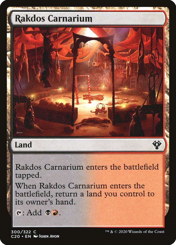 Rakdos Carnarium [Commander 2020] | Anubis Games and Hobby