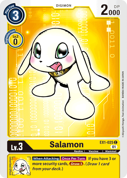 Salamon [EX1-025] [Classic Collection] | Anubis Games and Hobby