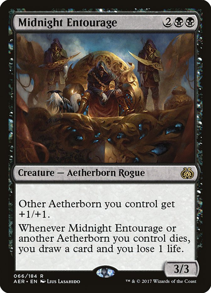 Midnight Entourage [Aether Revolt] | Anubis Games and Hobby