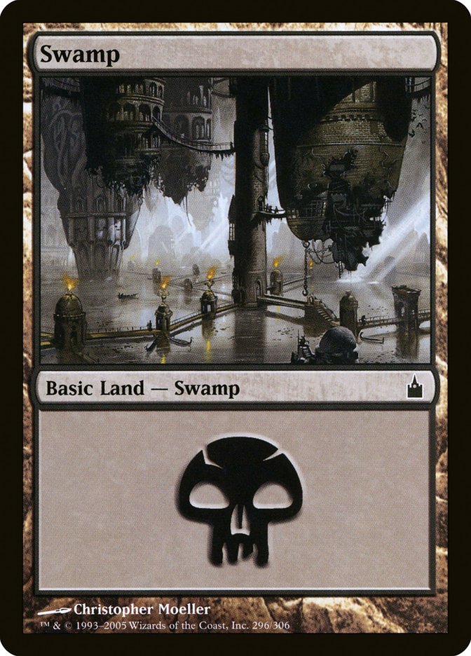 Swamp (296) [Ravnica: City of Guilds] | Anubis Games and Hobby