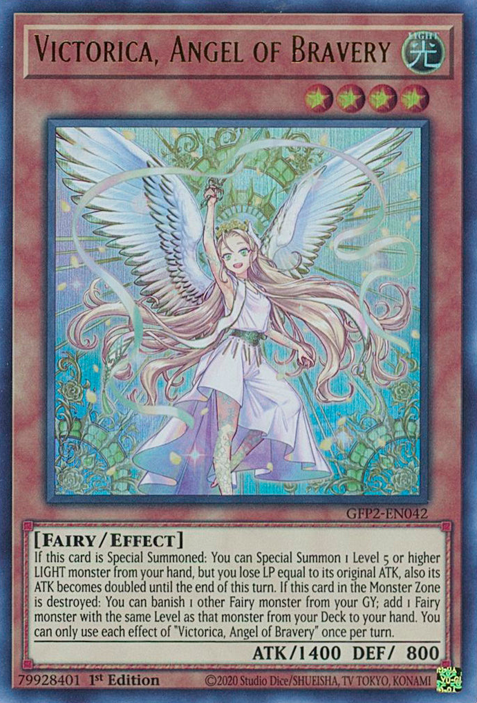 Victorica, Angel of Bravery [GFP2-EN042] Ultra Rare | Anubis Games and Hobby