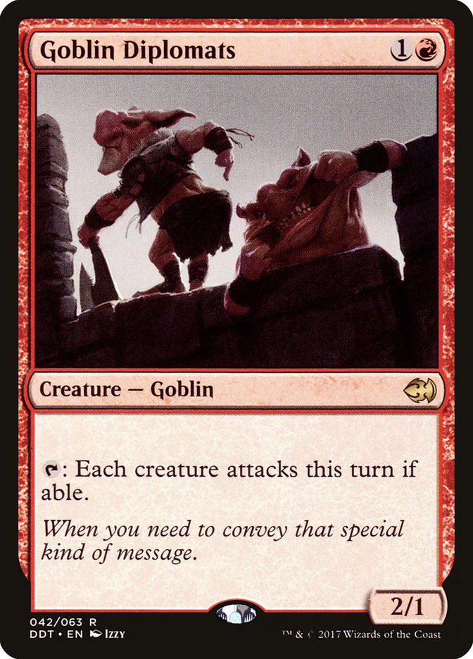 Goblin Diplomats [Duel Decks: Merfolk vs. Goblins] | Anubis Games and Hobby