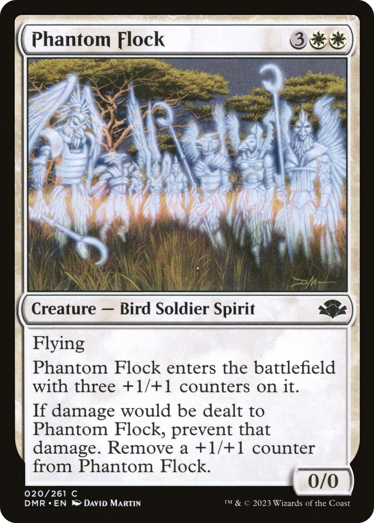 Phantom Flock [Dominaria Remastered] | Anubis Games and Hobby