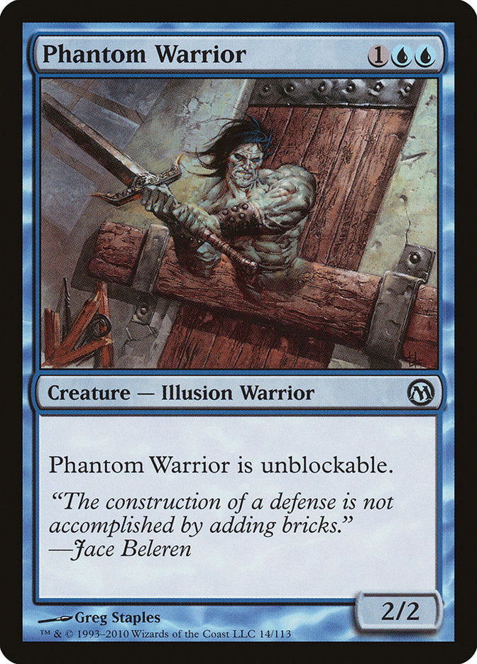 Phantom Warrior [Duels of the Planeswalkers] | Anubis Games and Hobby