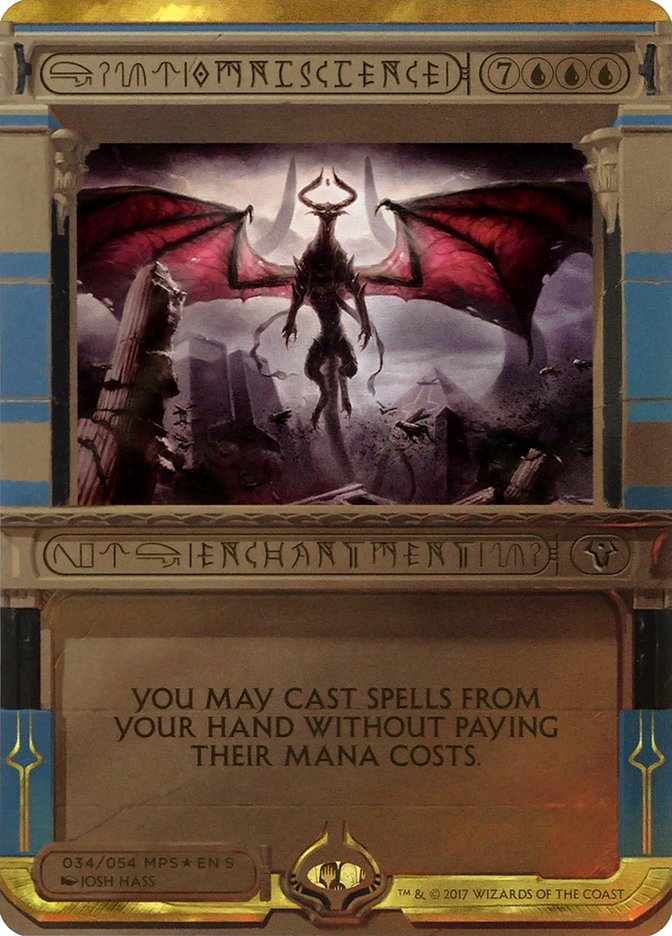 Omniscience (Invocation) [Amonkhet Invocations] | Anubis Games and Hobby