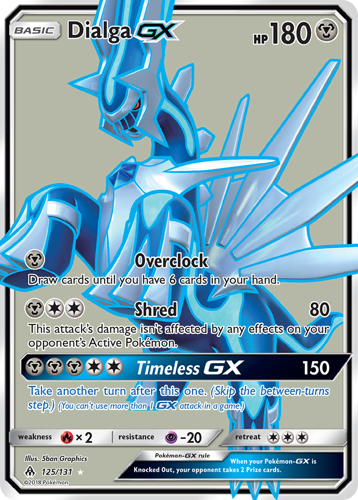 Dialga GX (125/131) [Sun & Moon: Forbidden Light] | Anubis Games and Hobby