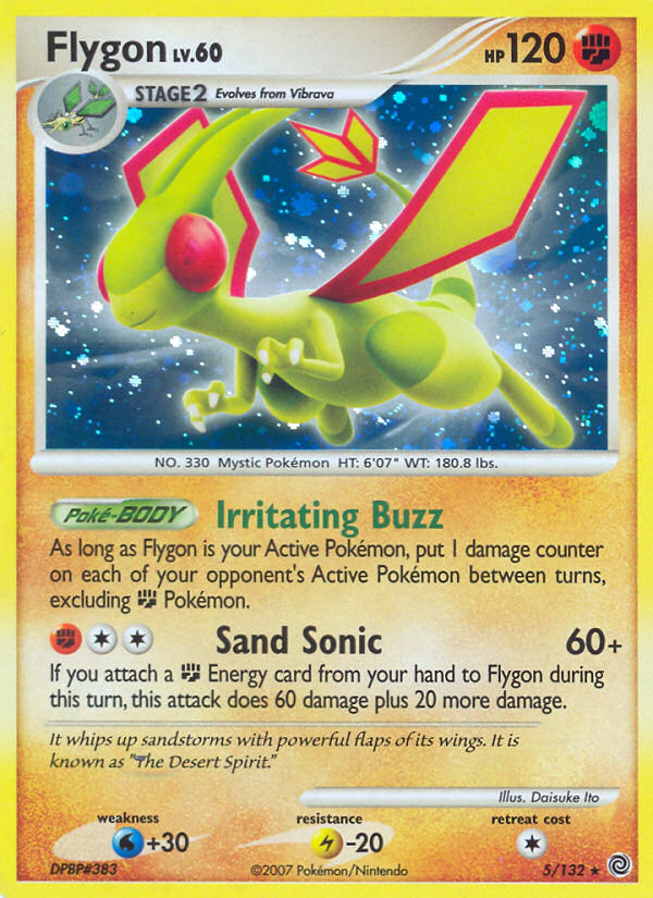 Flygon (5/132) [Diamond & Pearl: Secret Wonders] | Anubis Games and Hobby