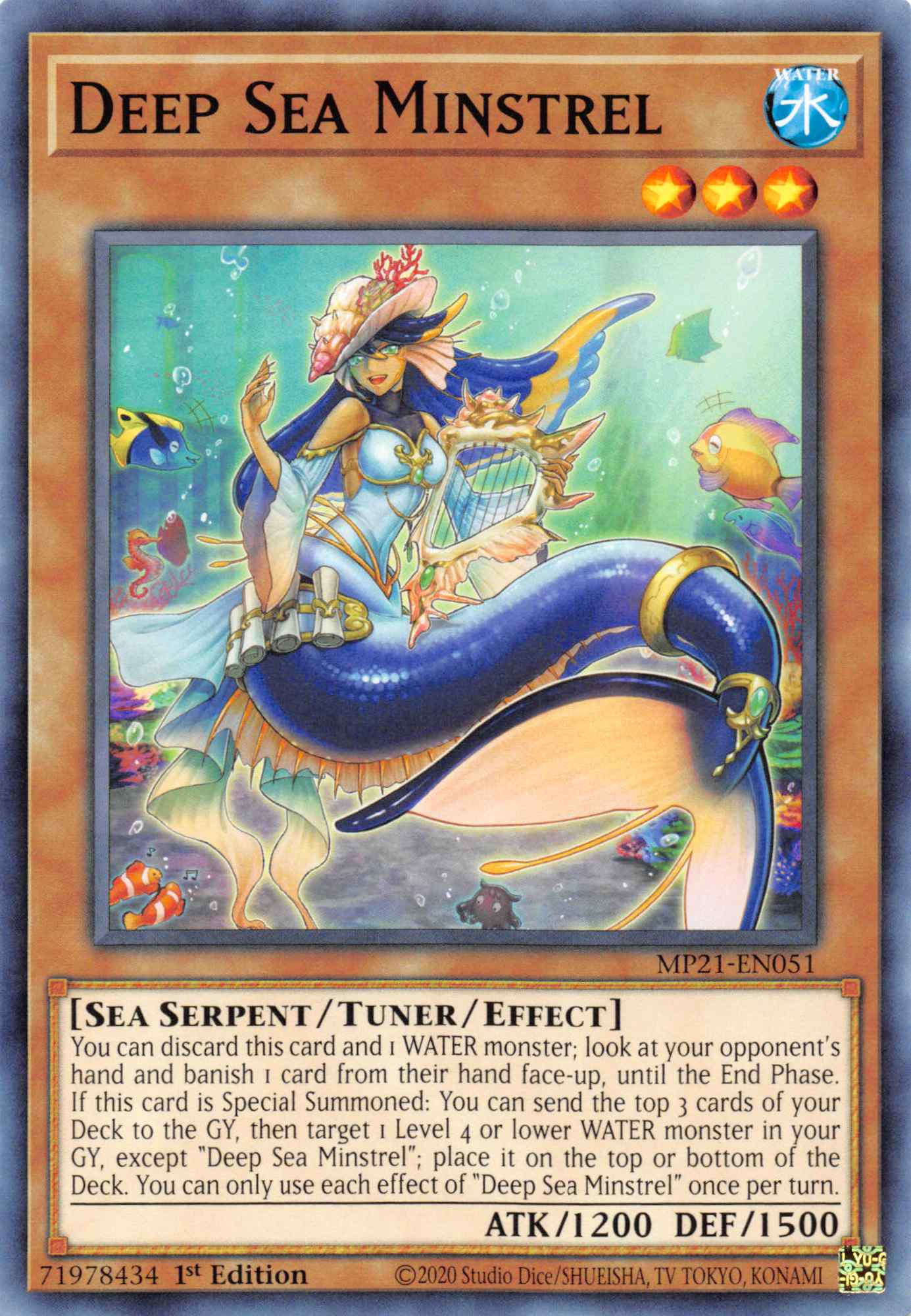 Deep Sea Minstrel [MP21-EN051] Common | Anubis Games and Hobby