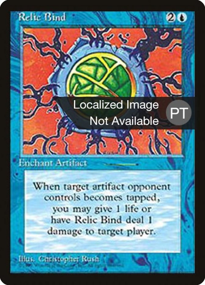 Relic Bind [Fourth Edition (Foreign Black Border)] | Anubis Games and Hobby