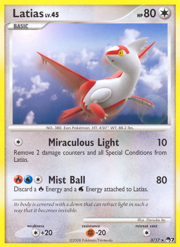 Latias (3/17) [POP Series 7] | Anubis Games and Hobby