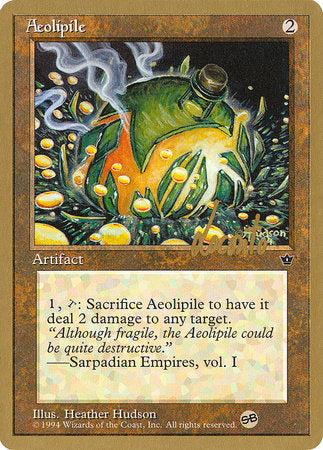 Aeolipile - 1996 Michael Loconto (FEM) (SB) [Pro Tour Collector Set] | Anubis Games and Hobby