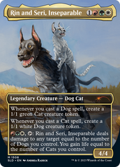 Rin and Seri, Inseparable (1508) // Rin and Seri, Inseparable [Secret Lair Commander Deck: Raining Cats and Dogs] | Anubis Games and Hobby