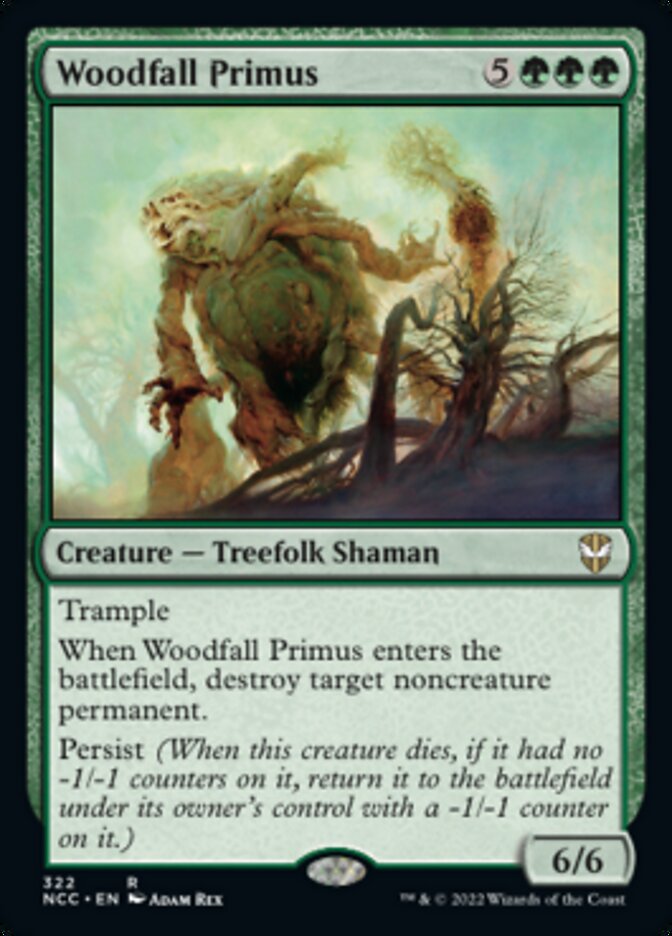 Woodfall Primus [Streets of New Capenna Commander] | Anubis Games and Hobby
