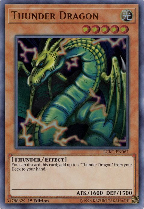 Thunder Dragon [LCKC-EN067] Ultra Rare | Anubis Games and Hobby